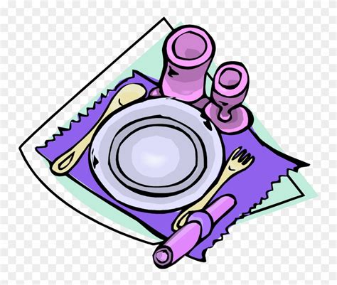 2125 set table clip art .